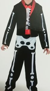 Kids Costumes to Hire - Child Day of Dead - Skeleton costume